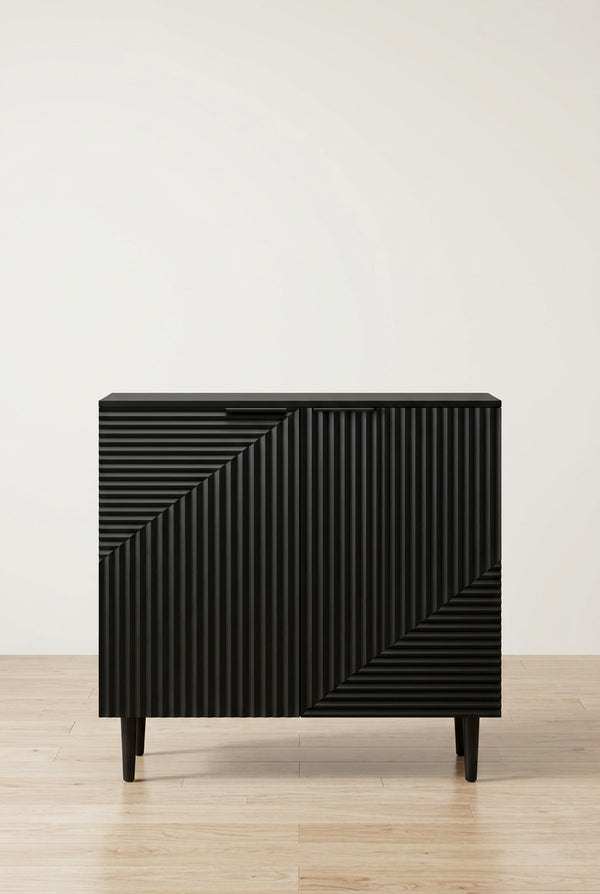 Christopher Knight Home - Mirod Modern Minimalist Side Cabinet with Adjustable Shelves for Stylish and Versatile Storage