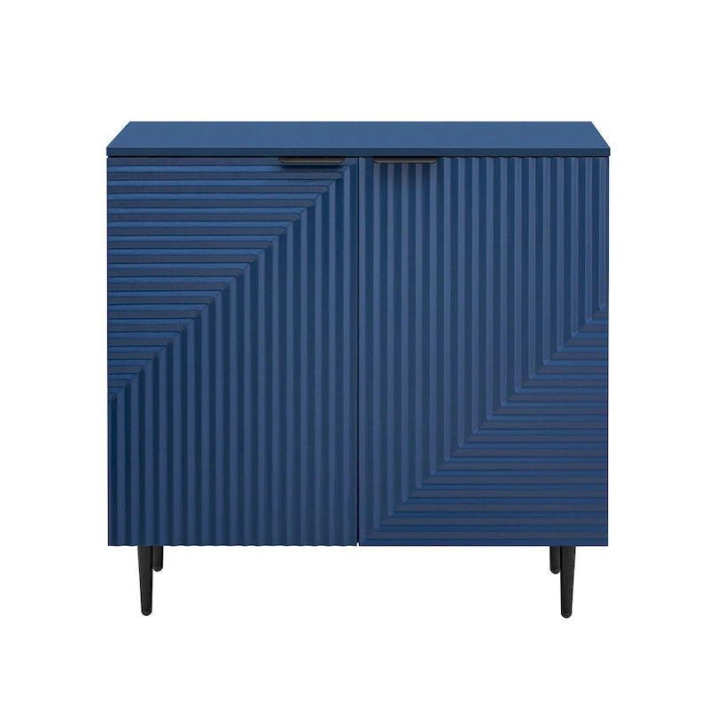 Modern Minimalist Side Cabinet with Adjustable Shelves for Stylish and Versatile Storage