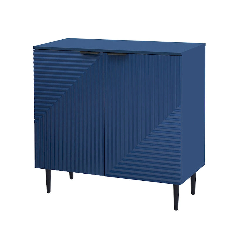 Modern Minimalist Side Cabinet with Adjustable Shelves for Stylish and Versatile Storage