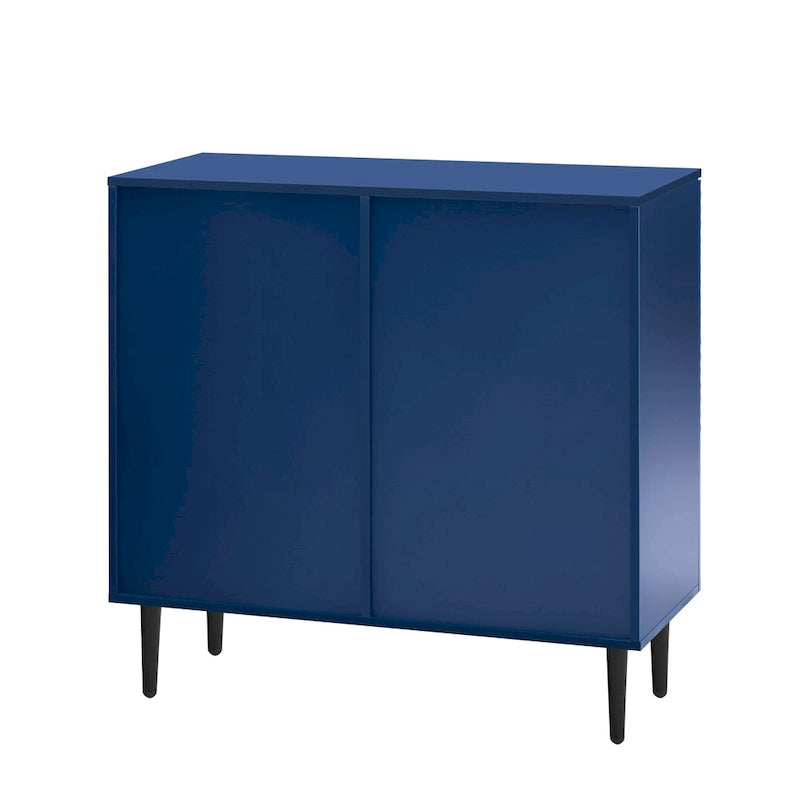 Modern Minimalist Side Cabinet with Adjustable Shelves for Stylish and Versatile Storage