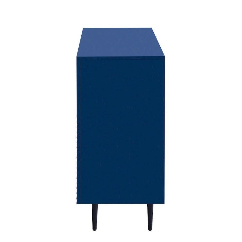 Modern Minimalist Side Cabinet with Adjustable Shelves for Stylish and Versatile Storage
