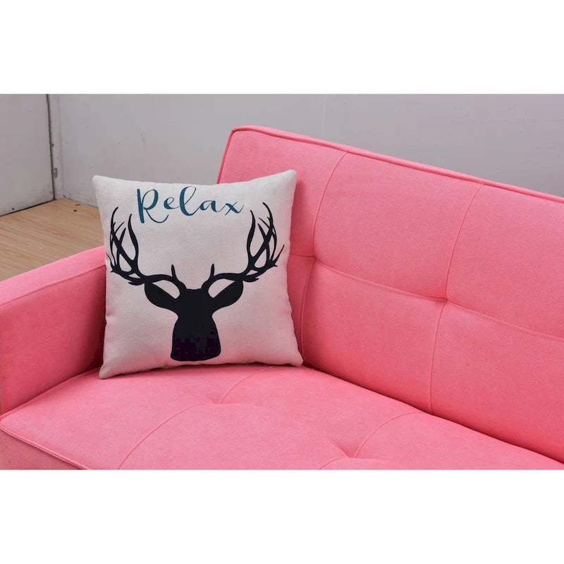 Modern Adjustable 3-position Sleeper Sofa Futon