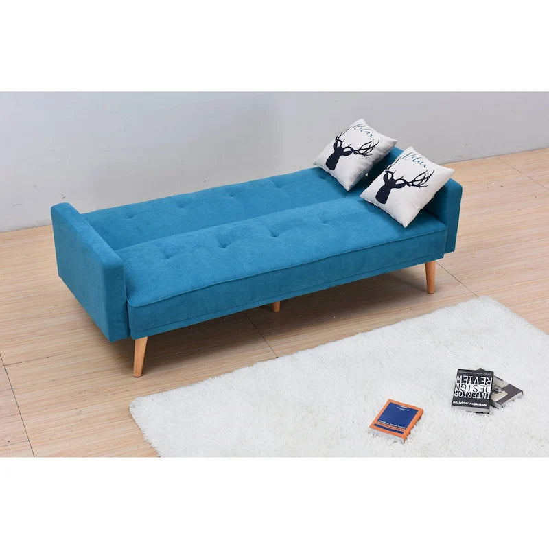 Modern Adjustable 3-position Sleeper Sofa Futon
