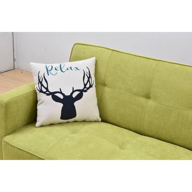 Modern Adjustable 3-position Sleeper Sofa Futon
