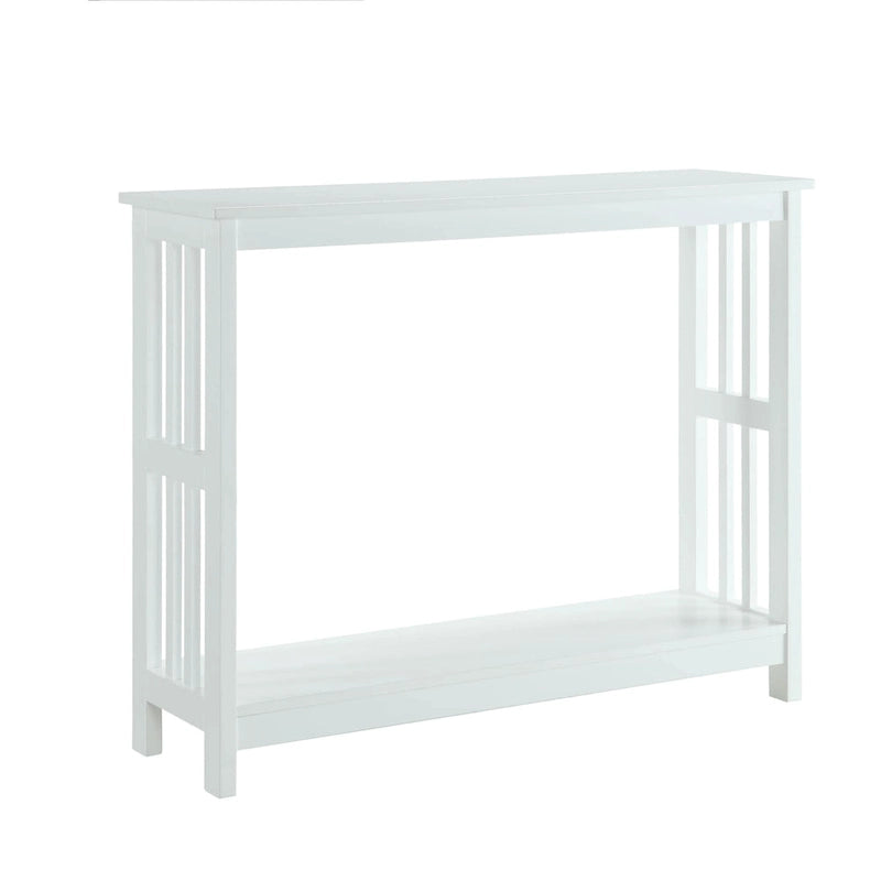 Console Table with Shelf