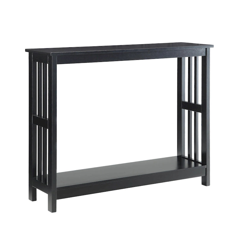 Console Table with Shelf