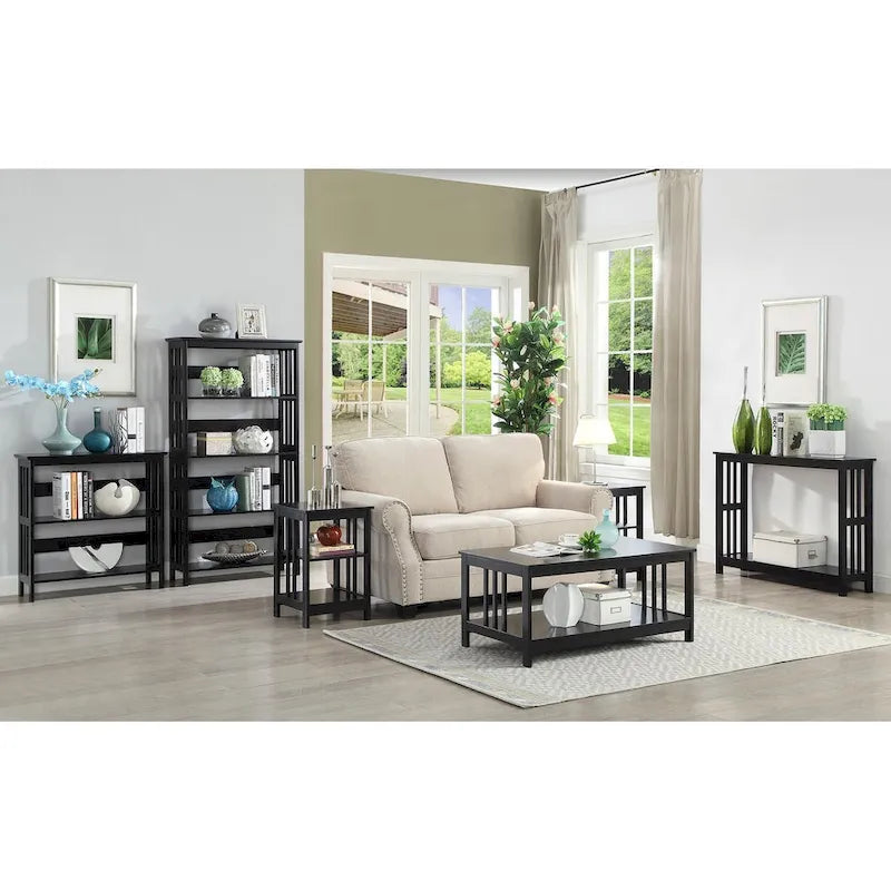 Console Table with Shelf