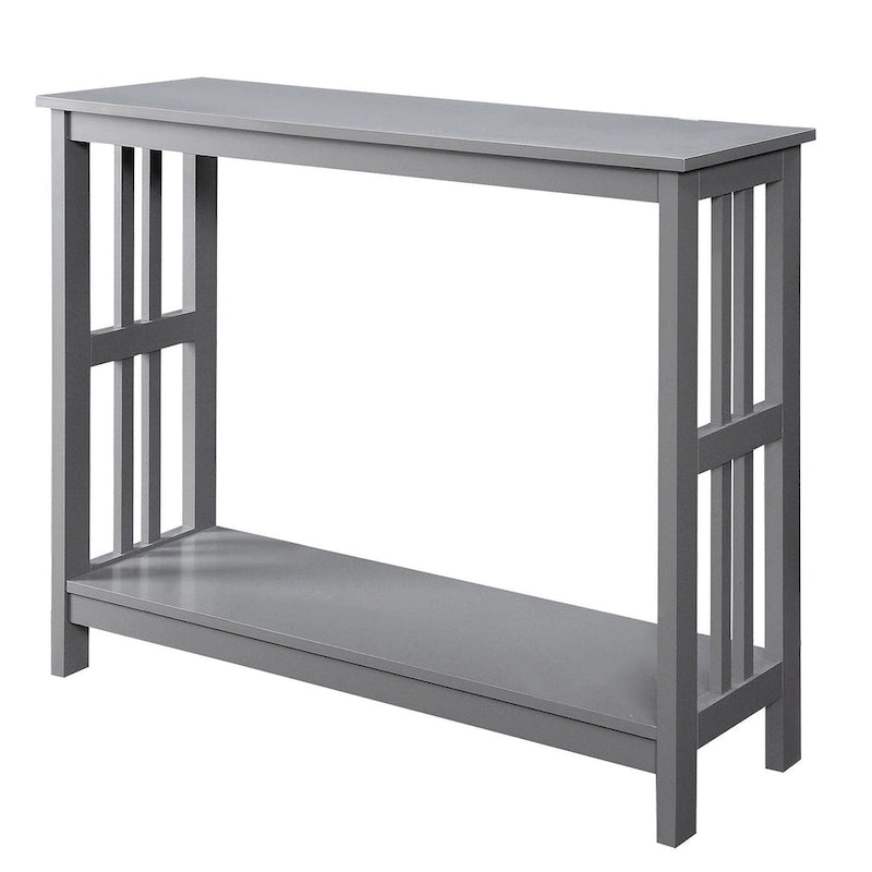 Console Table with Shelf