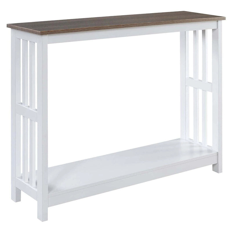 Console Table with Shelf