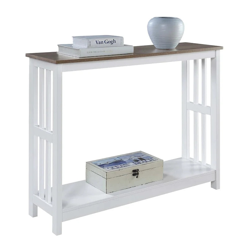 Console Table with Shelf