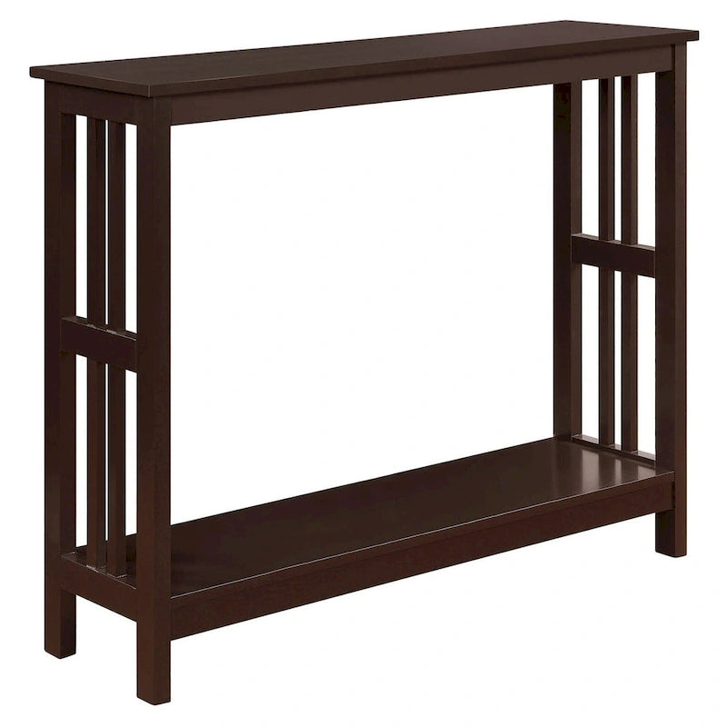 Console Table with Shelf