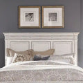 Park Weathered Brown & Antique White Queen Panel Headboard