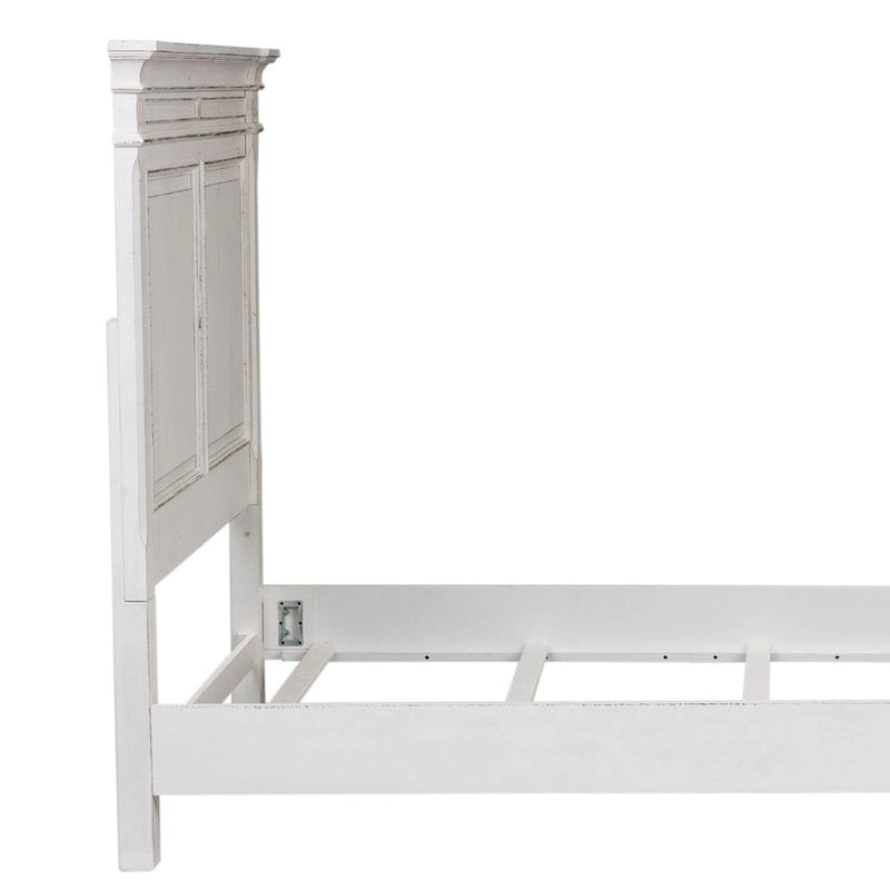 Park Weathered Brown & Antique White Queen Panel Headboard