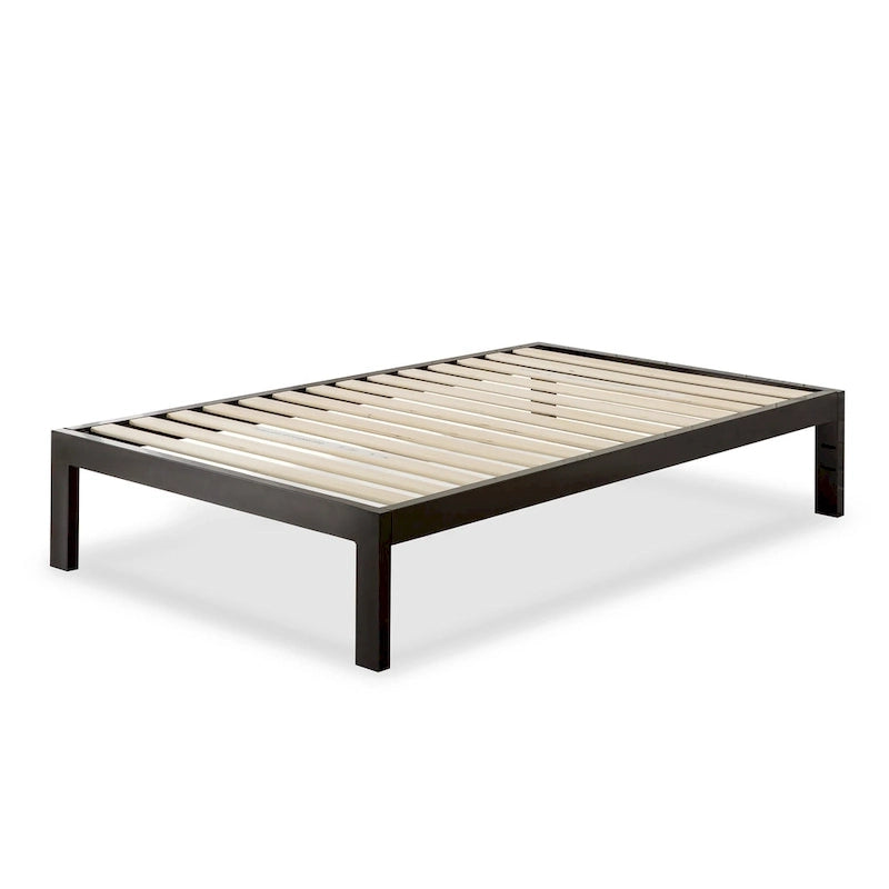 Black Metal Platform Bed Frame