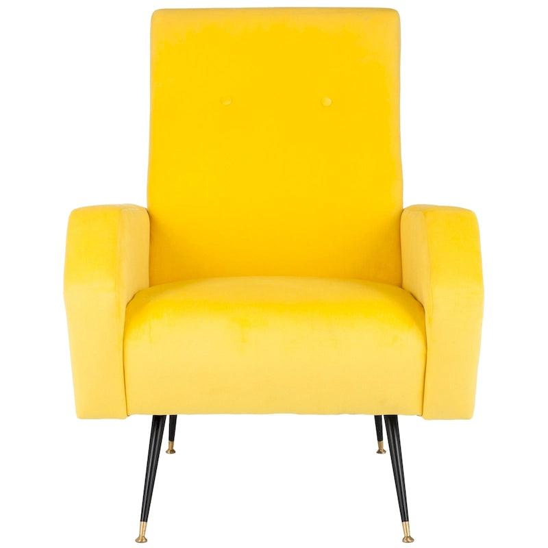 Mid-Century Modern Retro Club Chair - 27.5 x 34.8 x 37 - 28Wx35Dx37H