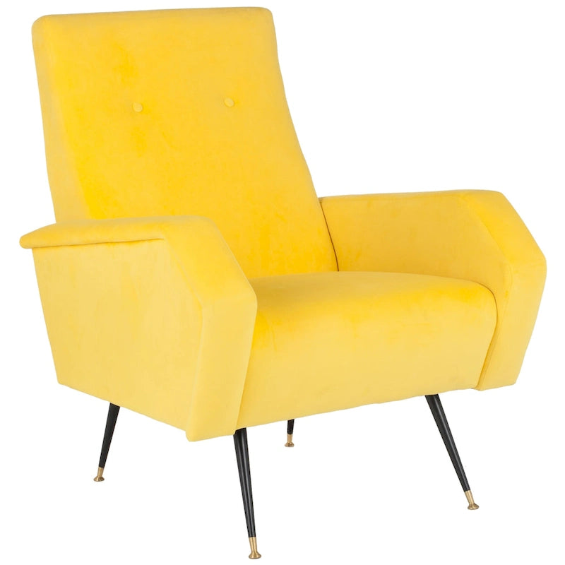 Mid-Century Modern Retro Club Chair - 27.5 x 34.8 x 37 - 28Wx35Dx37H