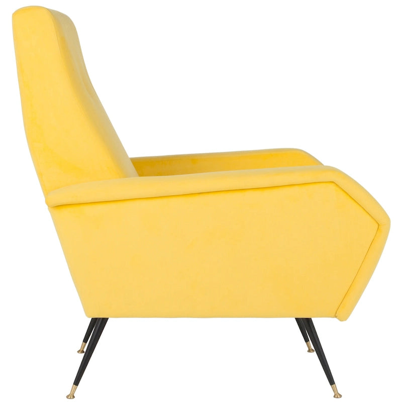 Mid-Century Modern Retro Club Chair - 27.5 x 34.8 x 37 - 28Wx35Dx37H