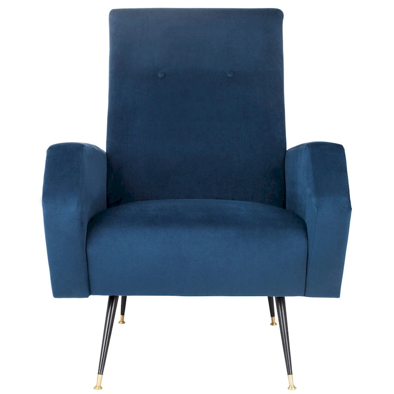 Mid-Century Modern Retro Club Chair - 27.5 x 34.8 x 37 - 28Wx35Dx37H