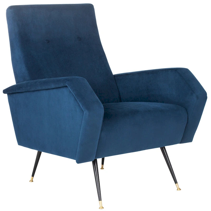 Mid-Century Modern Retro Club Chair - 27.5 x 34.8 x 37 - 28Wx35Dx37H