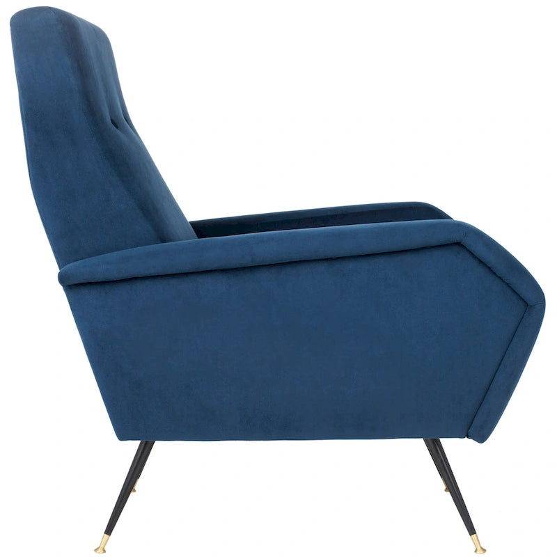 Mid-Century Modern Retro Club Chair - 27.5 x 34.8 x 37 - 28Wx35Dx37H