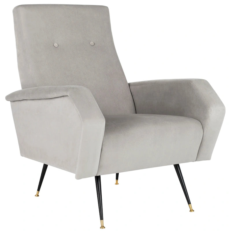 Mid-Century Modern Retro Club Chair - 27.5 x 34.8 x 37 - 28Wx35Dx37H