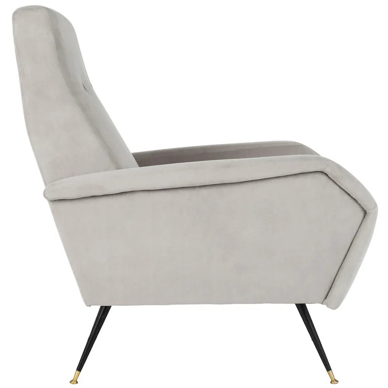 Mid-Century Modern Retro Club Chair - 27.5 x 34.8 x 37 - 28Wx35Dx37H