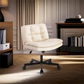Large Size Swivel Armless Office Desk Chair