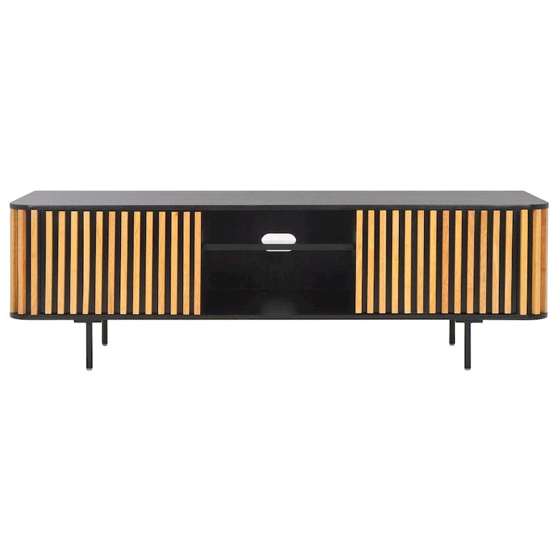 2 Door 2 Shelf Media Stand - 54Wx17Dx19H